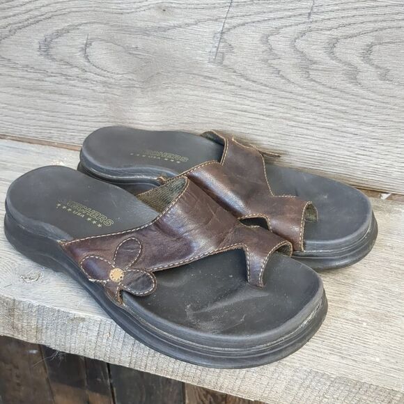 Skechers Y2K Toe Slip On Sandals Women's Size 5 - Picture 2 of 8